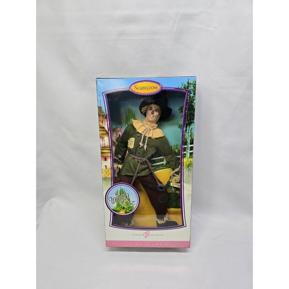 2006 Barbie Wizard Of Oz Scarecrow Doll K8689 Pink Label Ken Doll Mattel New - Picture 4 of 14
